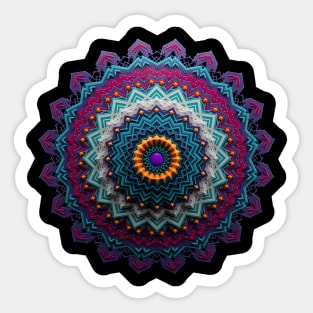 colorful mandala Sticker